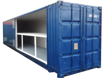 containerparete scorrevole