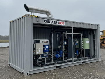 Container QUadri elettrici cantiere industria