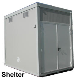 modulo prefabbricato shelter inverter