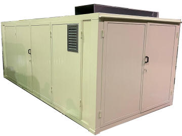 modulo prefabbricato shelter inverter