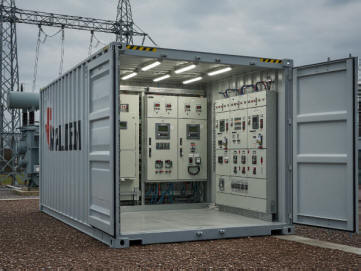 Container QUadri elettrici cantiere industria