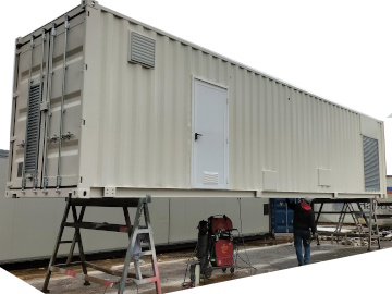 container shelter produzione