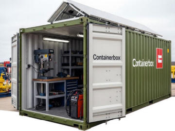 Container QUadri elettrici cantiere industria