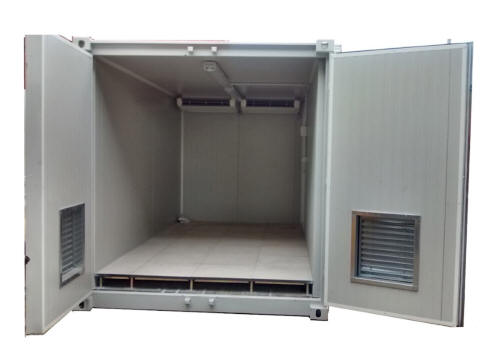 container shelter quadri elettrici interni