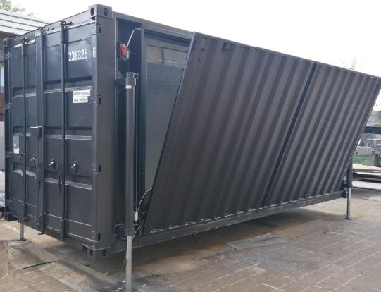 Lavorazioni riparazione container shelter tecnologie